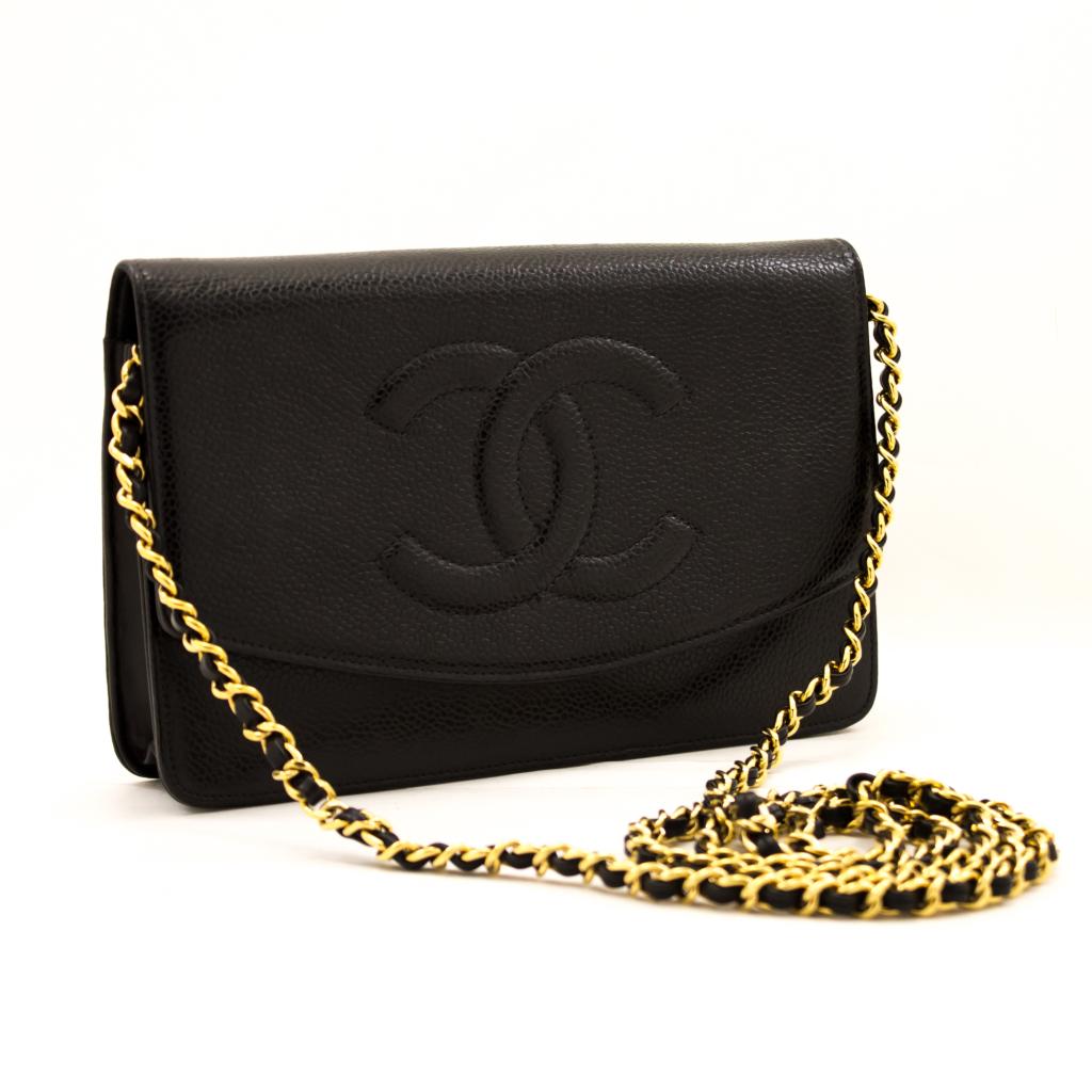 chanel black shoulder bag